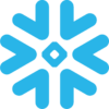 snowflake blue icon